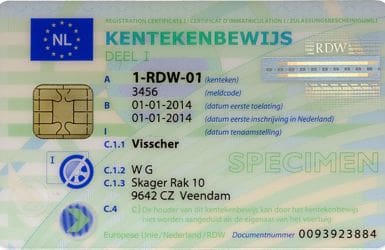 caravan registration