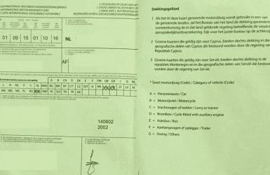 groene kaart