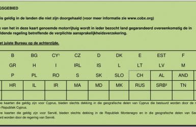 zielona karta za granicą