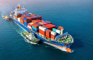 container ship